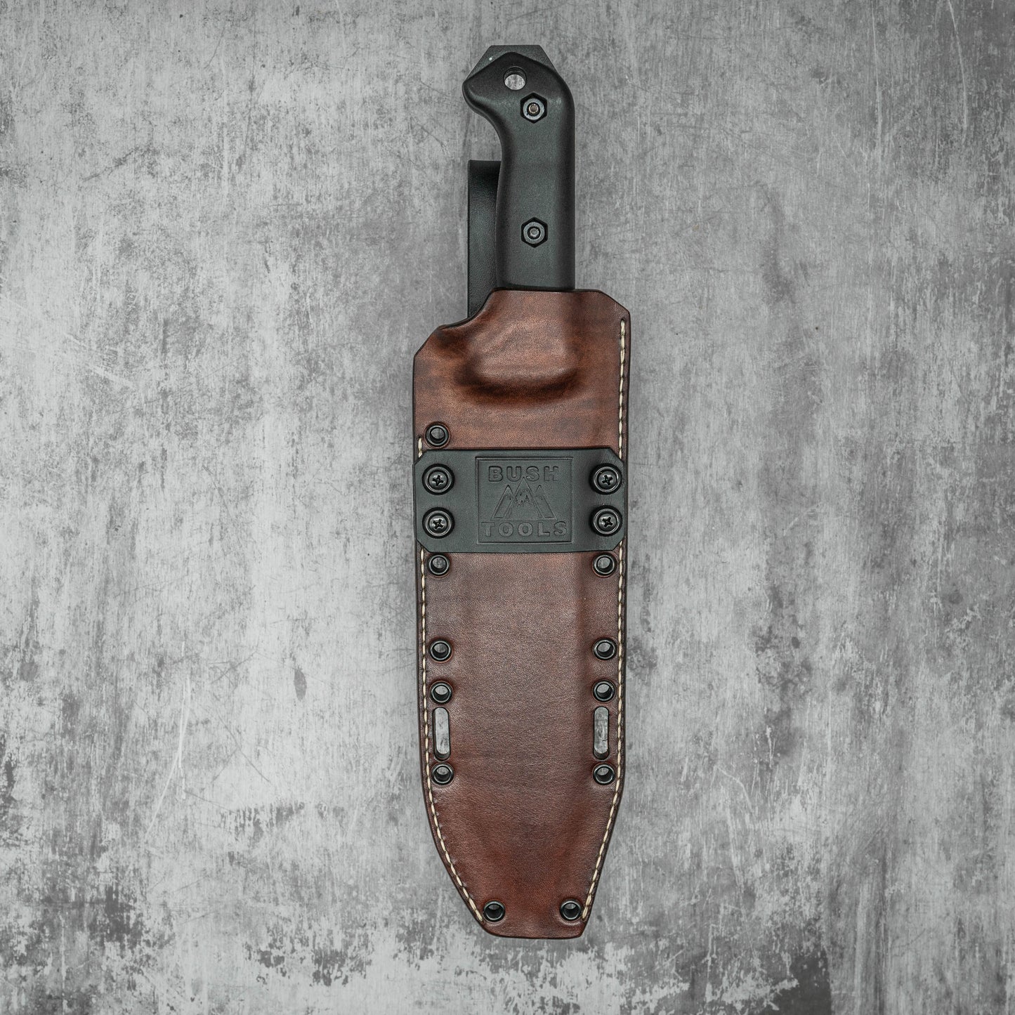 Etui hybride en cuir kydex pour couteau KABAR BK9