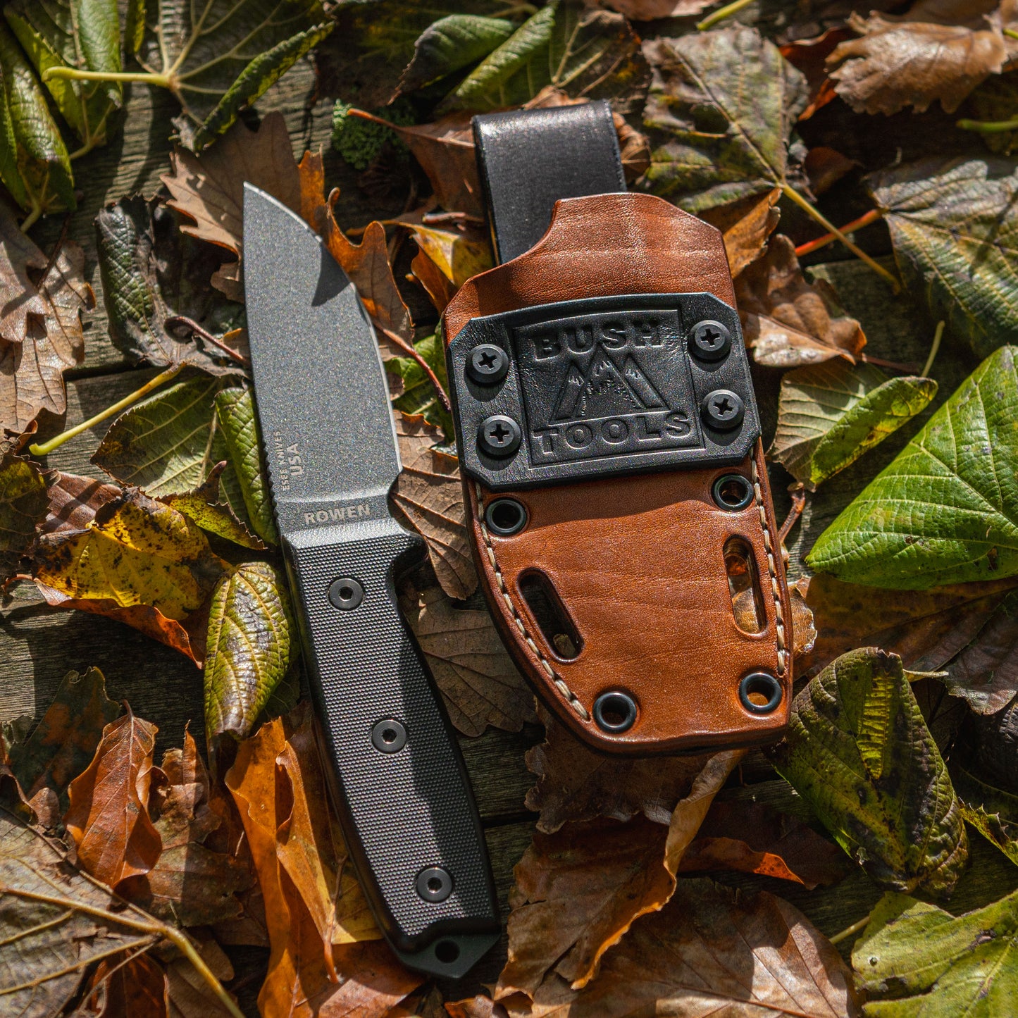 Étui hybride en cuir Kydex ESEE 3