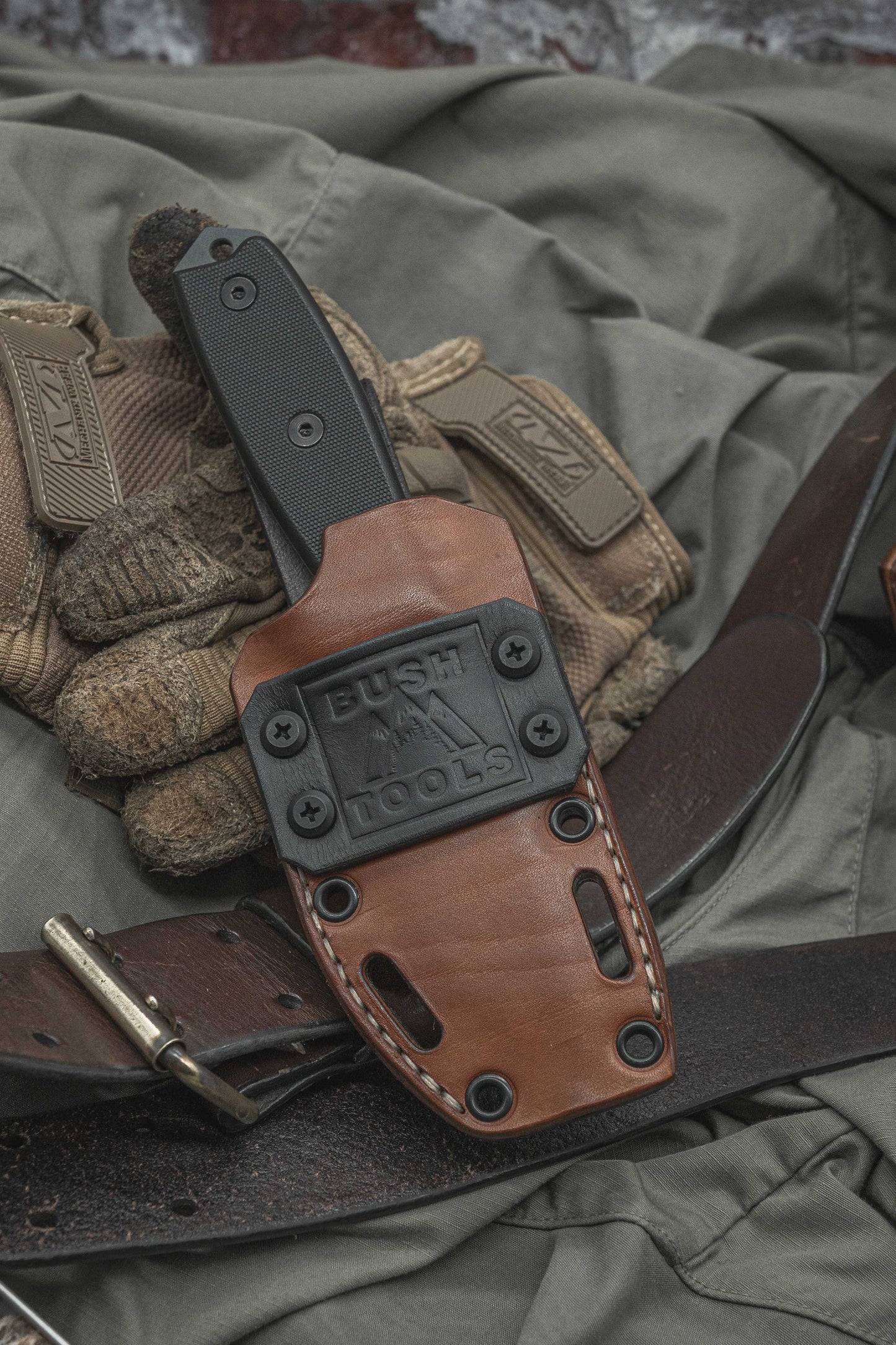 Étui hybride en cuir Kydex ESEE 3