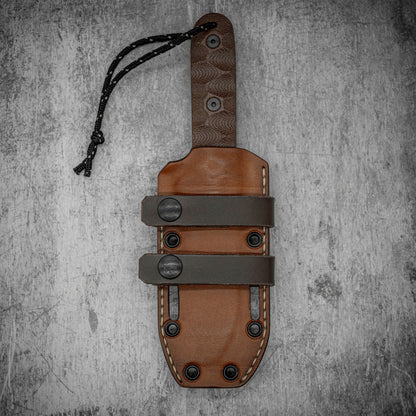 Étui hybride en cuir Kydex ESEE 4