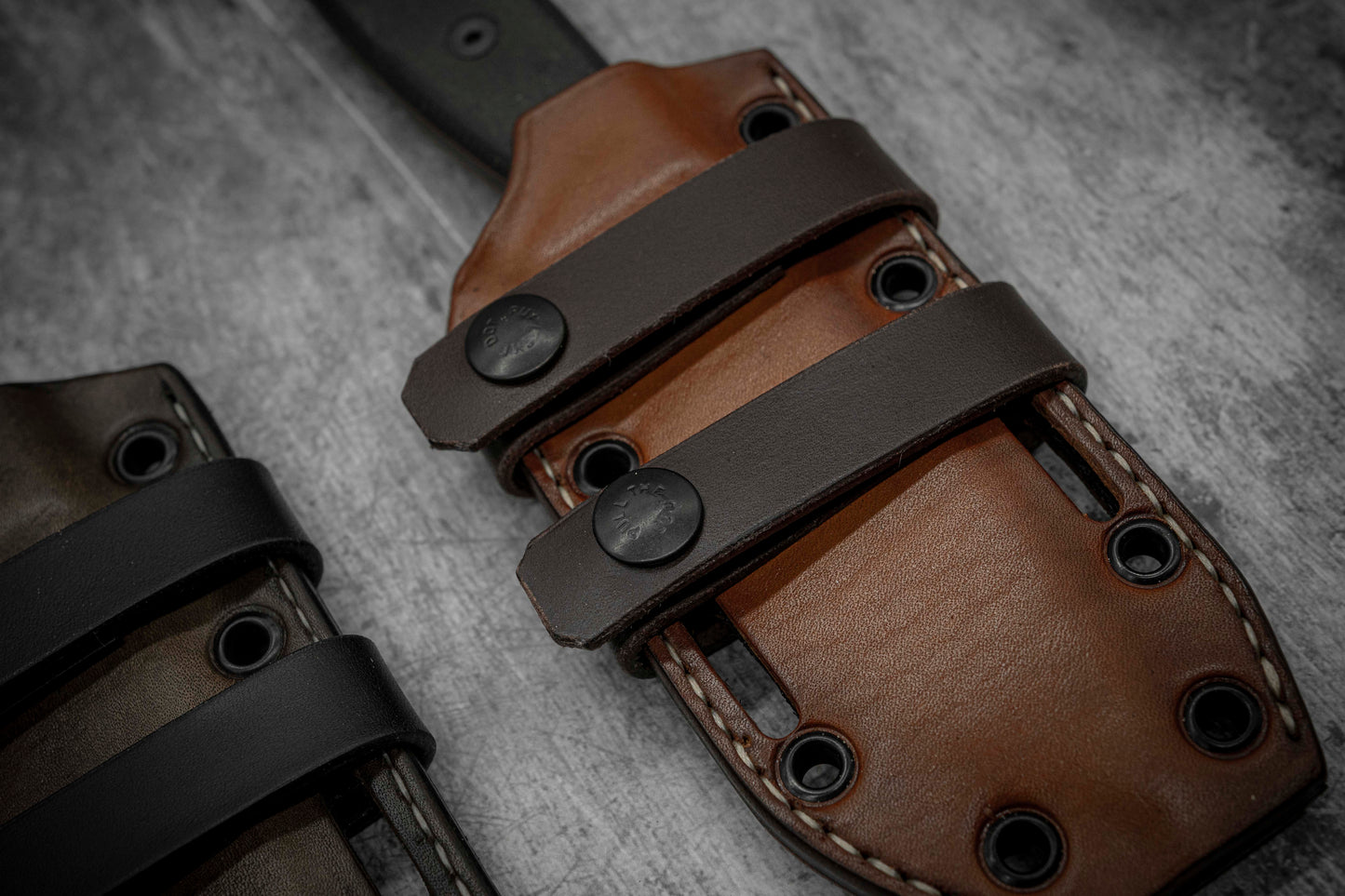 Étui hybride en cuir Kydex ESEE 4