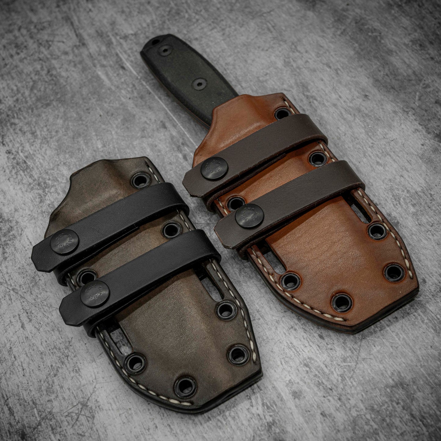 Étui hybride en cuir Kydex ESEE 4