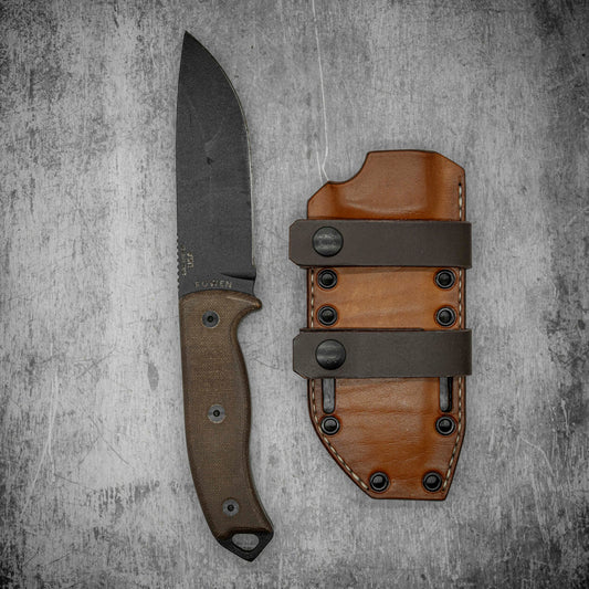 Étui hybride en cuir Kydex ESEE 5