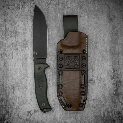 Étui hybride en cuir Kydex ESEE 6