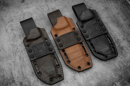 ESEE 5 Kydex Leather hybrid sheath