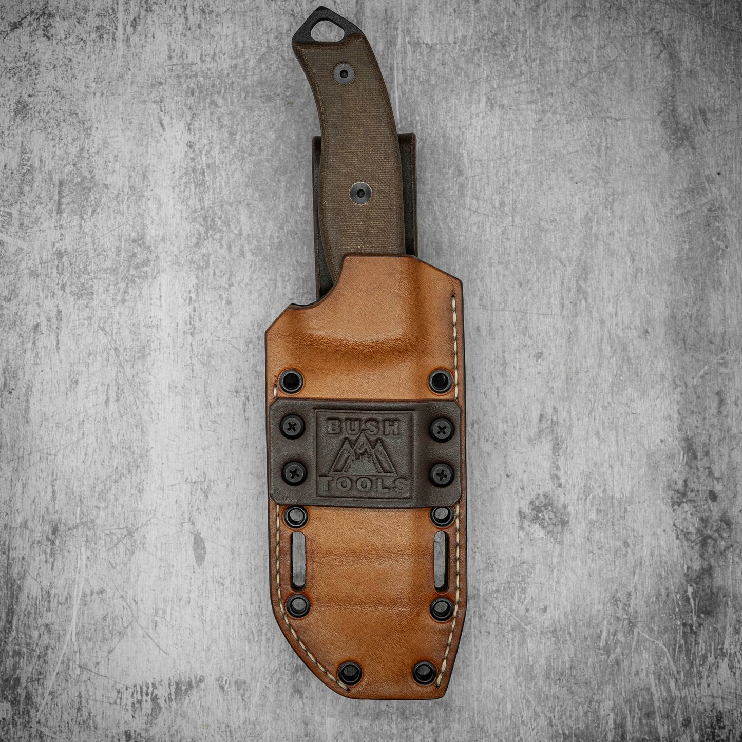 ESEE 5 Kydex Leather hybrid sheath