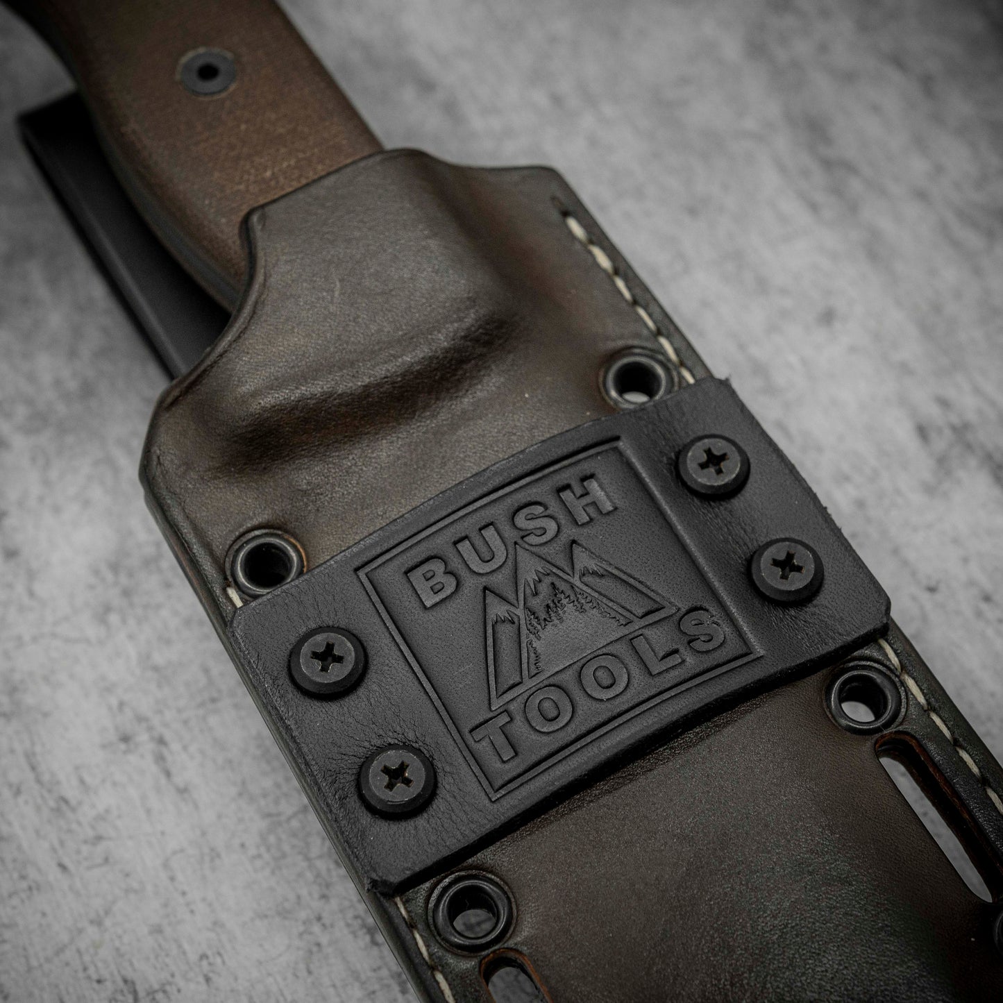 ESEE 5 Kydex Leather hybrid sheath