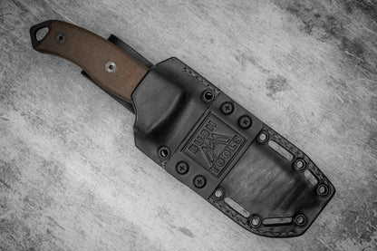 ESEE 5 Kydex Leather hybrid sheath