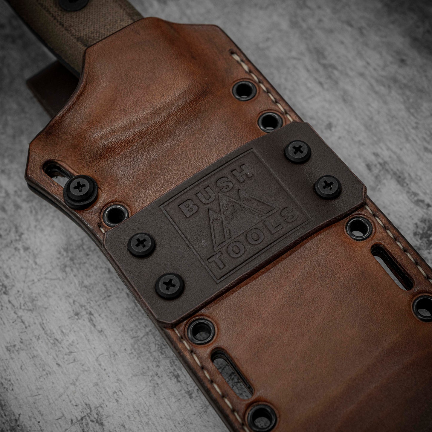 Étui hybride en cuir kydex pour couteau ESEE JUNGLAS