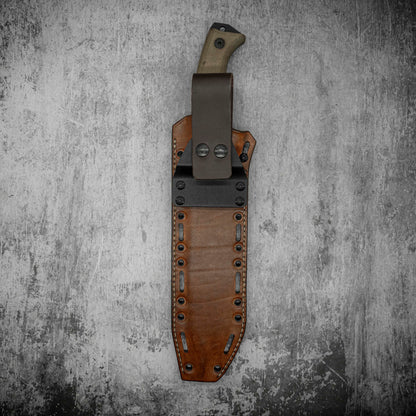 Étui hybride en cuir kydex pour couteau ESEE JUNGLAS