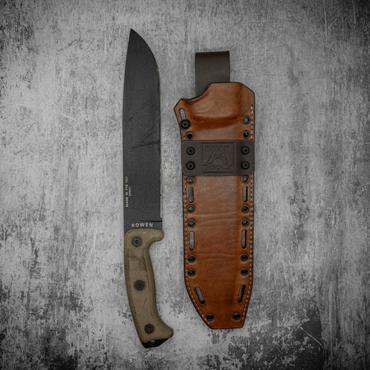 Étui hybride en cuir kydex pour couteau ESEE JUNGLAS
