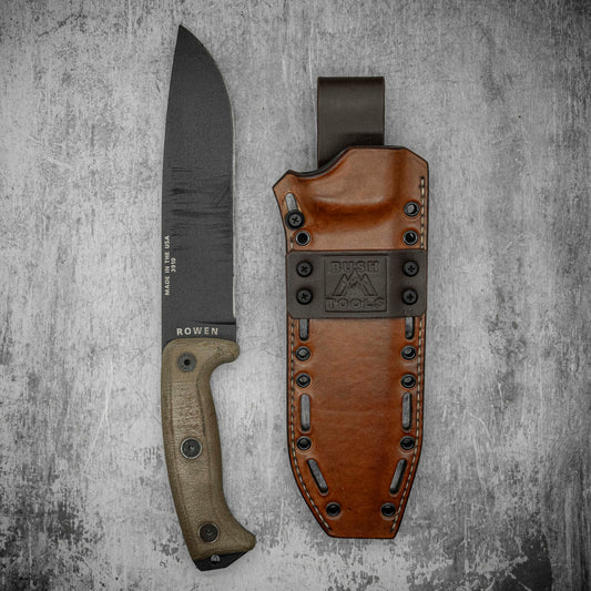 Étui hybride en cuir kydex pour couteau ESEE JUNGLAS 2