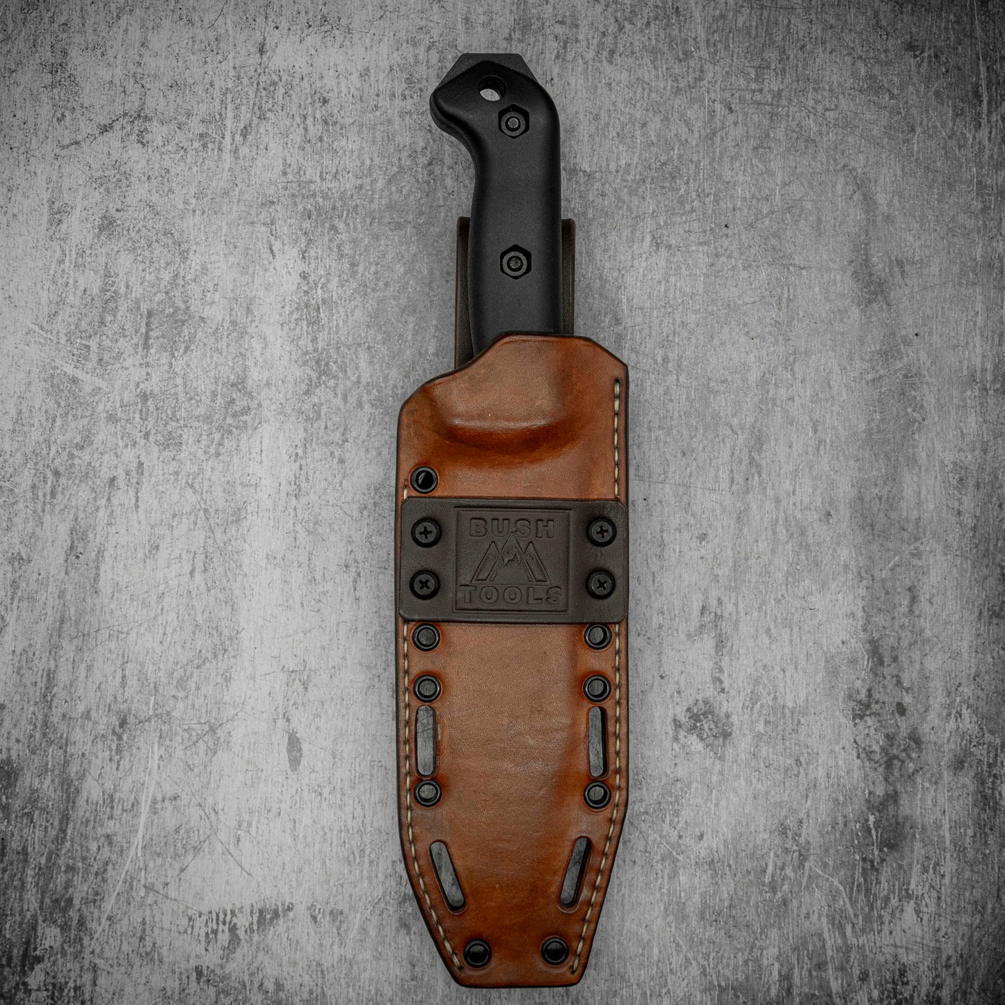 Étui hybride en cuir Kydex pour KA-BAR BK7 BECKER