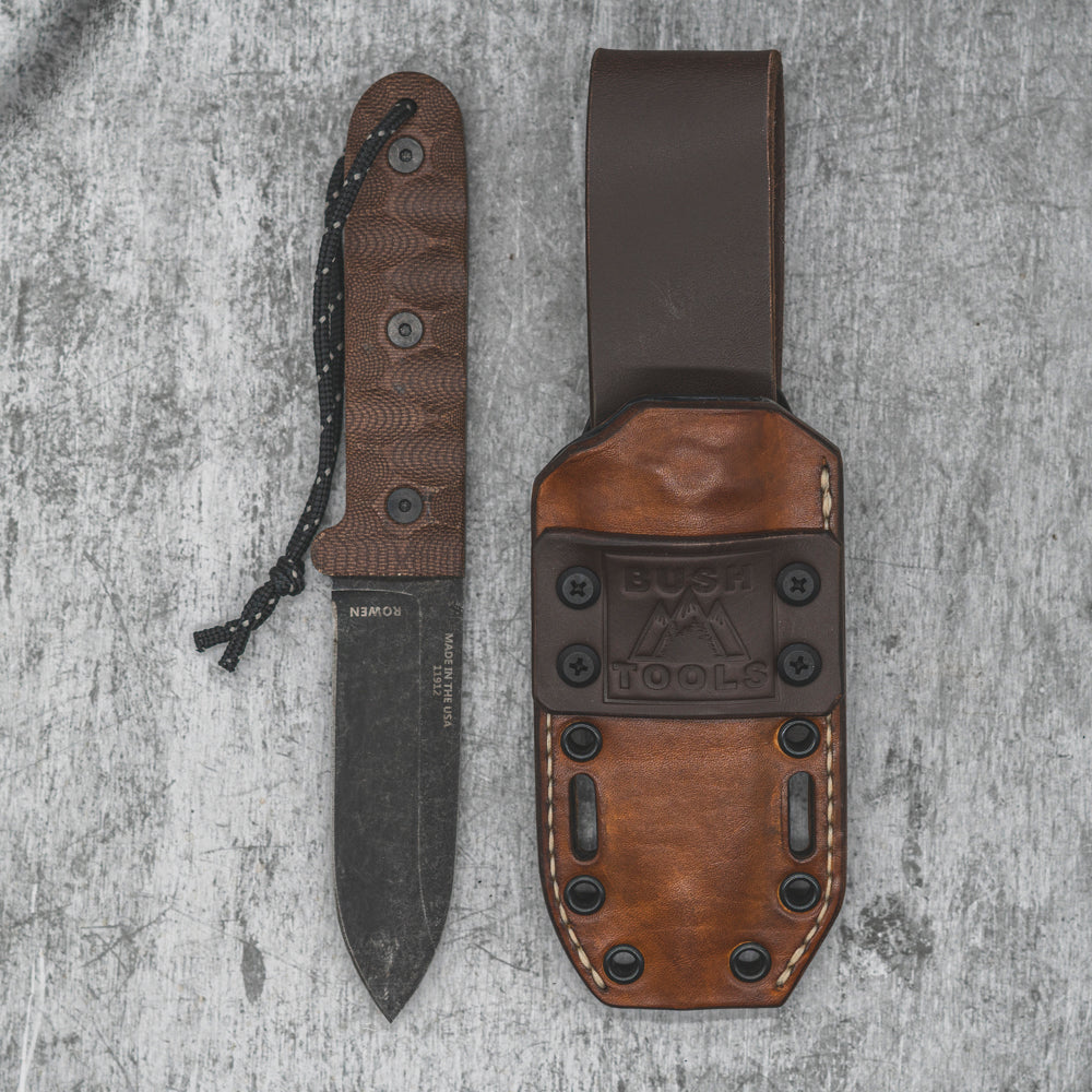 ESEE PR4 hybrid kydex leather sheath – BUSH TOOLS