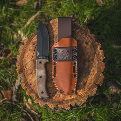 ESEE 5 Kydex Leather hybrid sheath