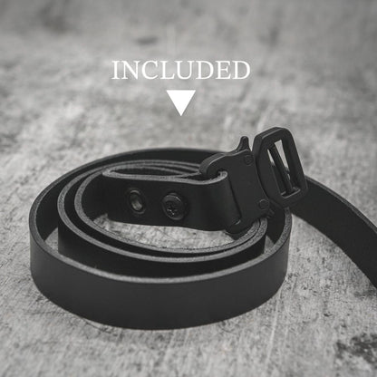 PREMIUM Hybrid Kydex Leather Sheath for ESEE JUNGLAS Punisher Edition Knife