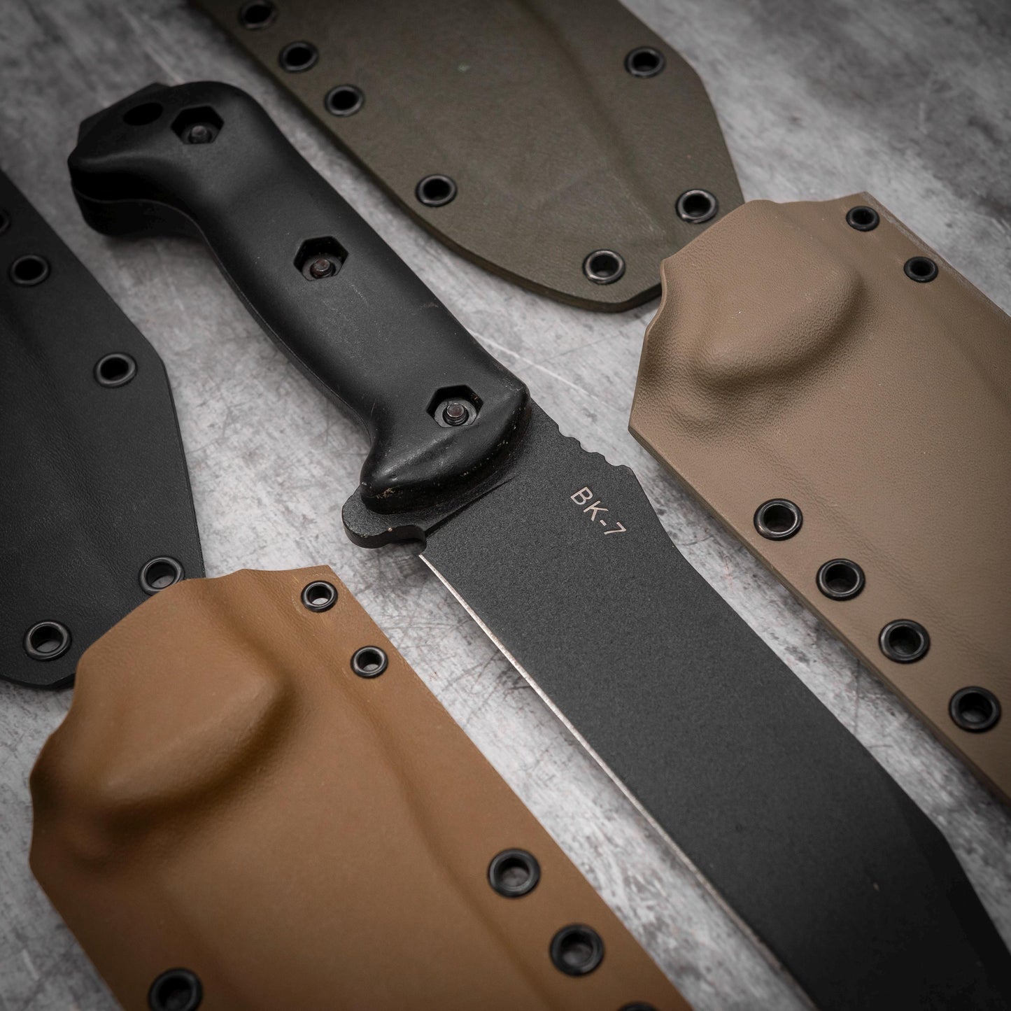 KABAR BK7 Kydex sheath