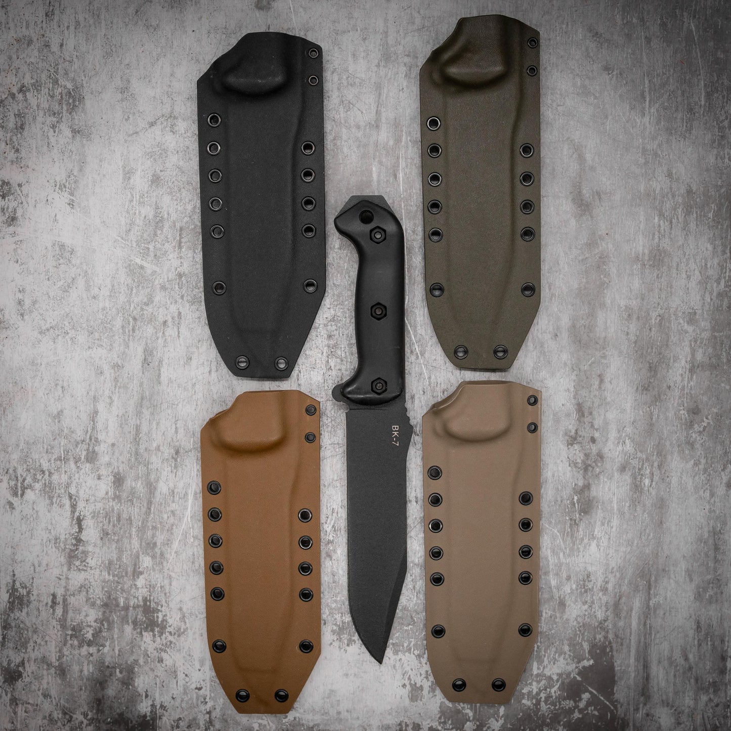 KABAR BK7 Kydex sheath