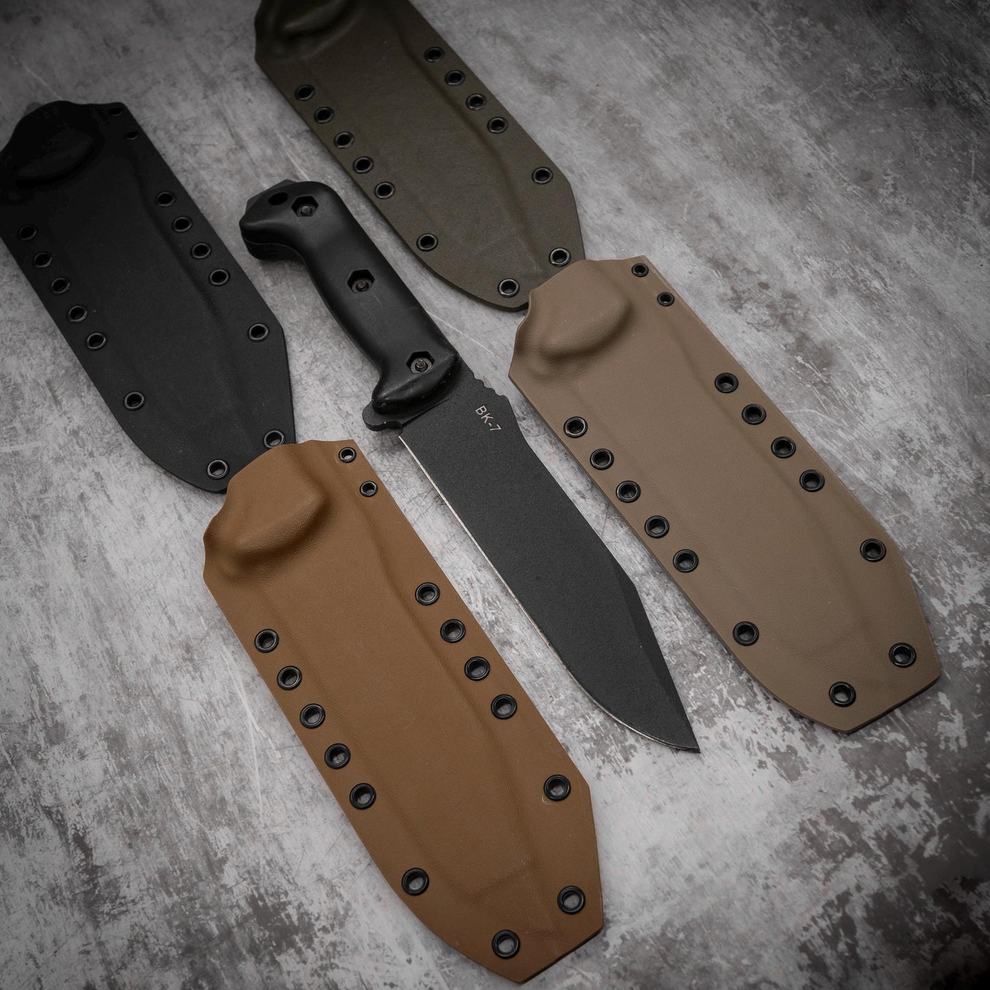 KABAR BK7 Kydex sheath